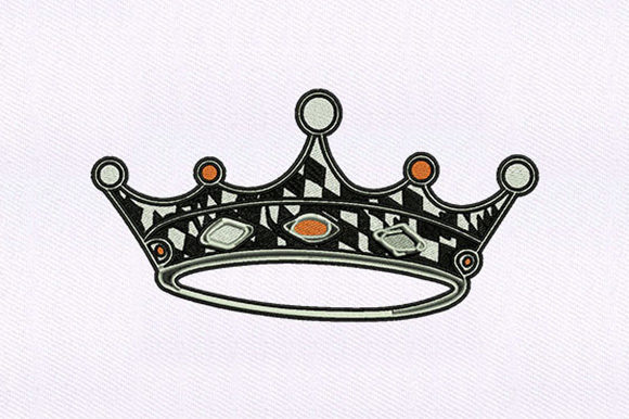Monotone Crown Embroidery Review for Seasonal Projects