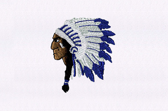Regal Chief Native Design Review for Sweatshirt Embroidery