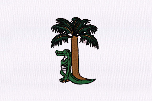 Tree and Alligator Design Review for Apparel Projects